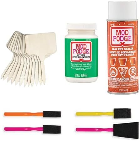Clay Pot Kit, Eighteen Pieces — Mod Podge