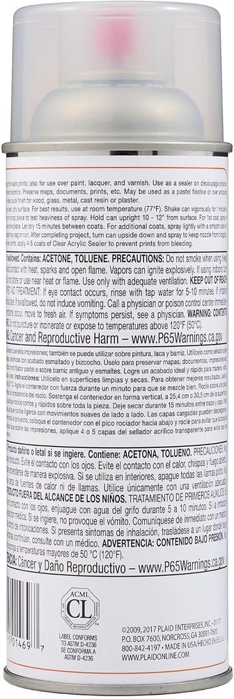 Clear Acrylic Spray Matte, 12 oz — Mod Podge, view 3