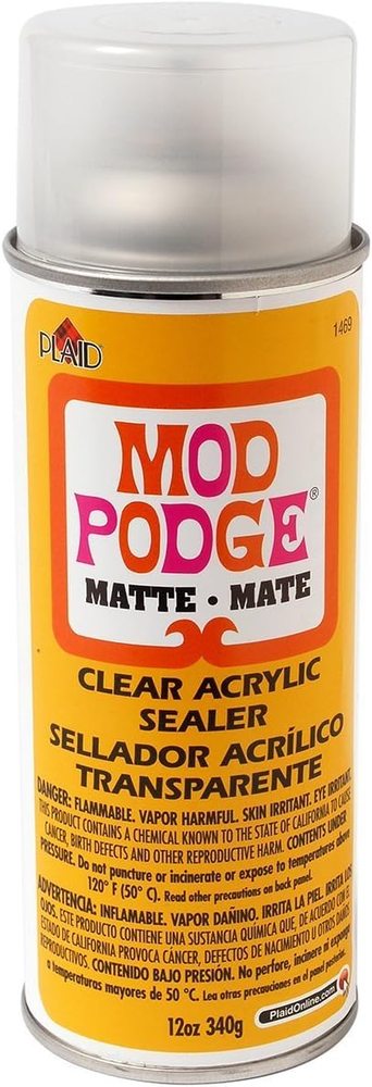 Clear Acrylic Spray Matte, Two-Can Pack — Mod Podge, view 2