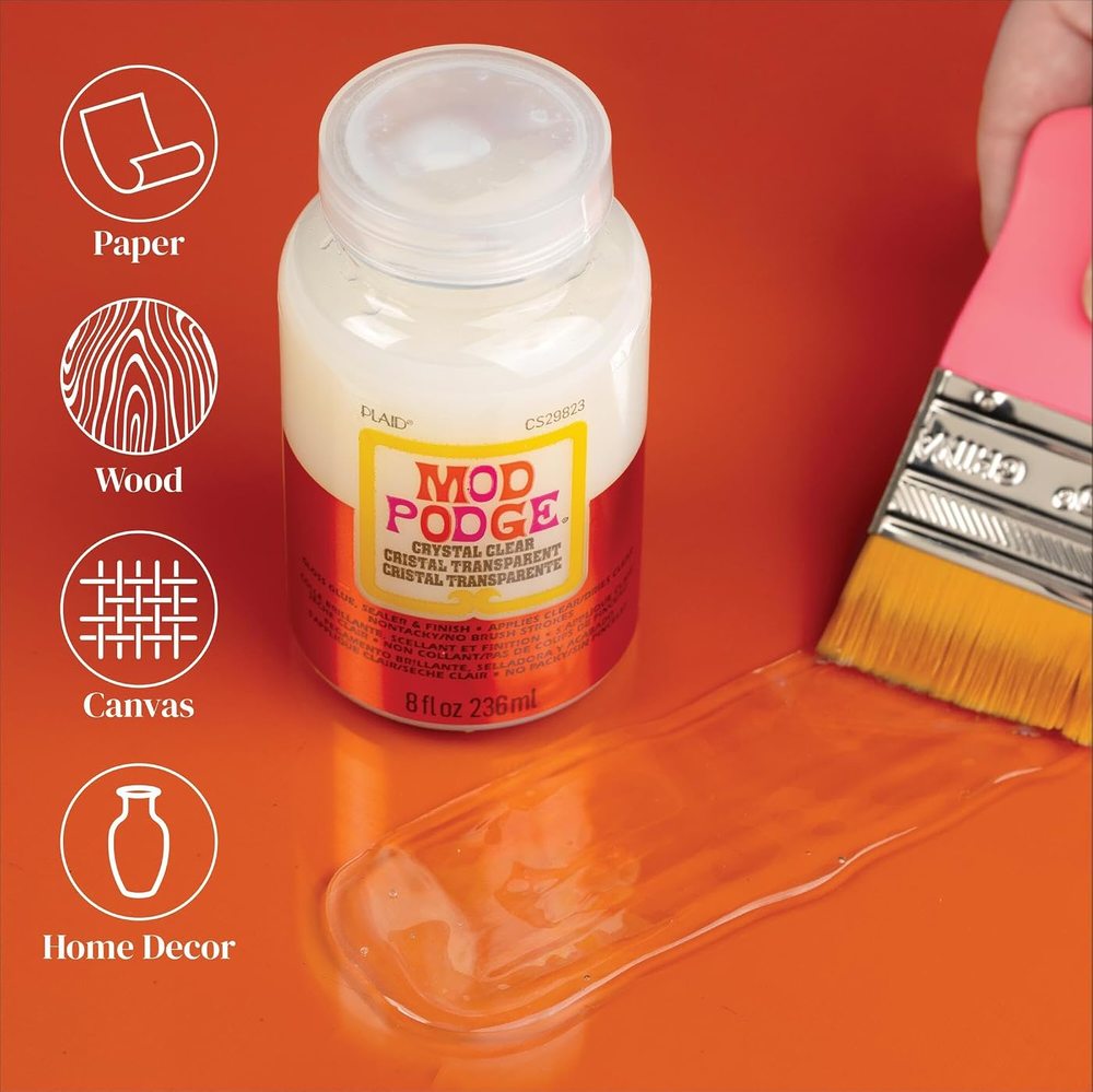 Crystal Clear Gloss, 4 oz — Mod Podge, view 4