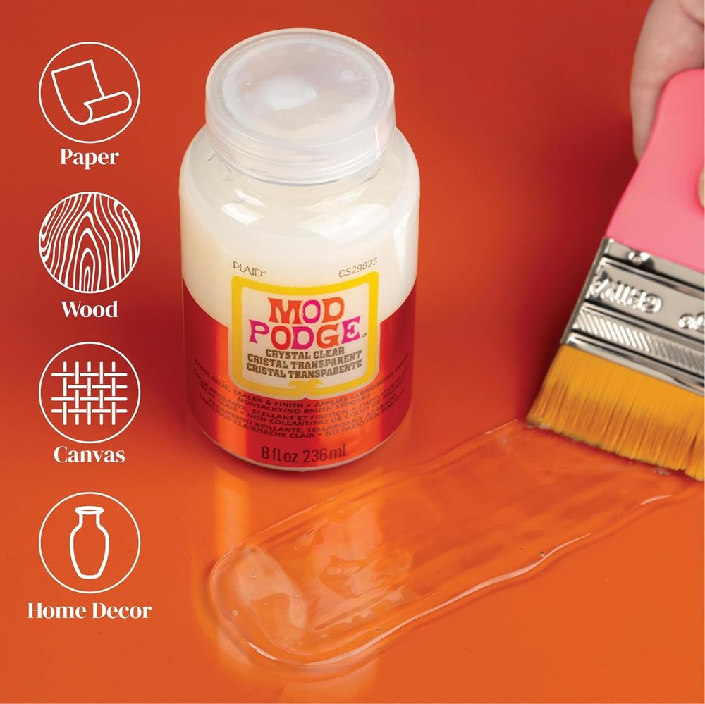 Crystal Clear Gloss, 8 oz — Mod Podge, view 4