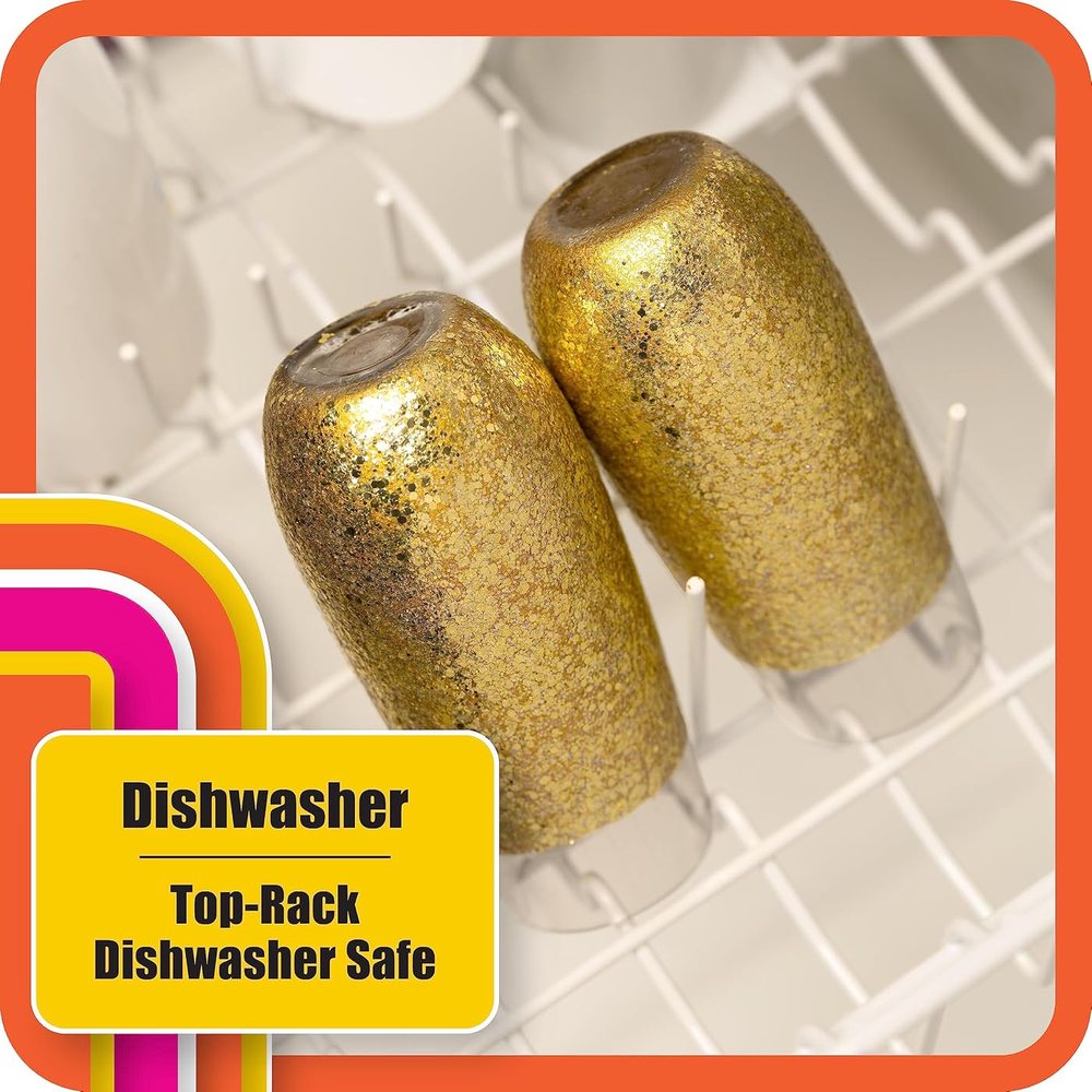 Dishwasher Safe Glitter Gold, 8 oz — Mod Podge, view 5