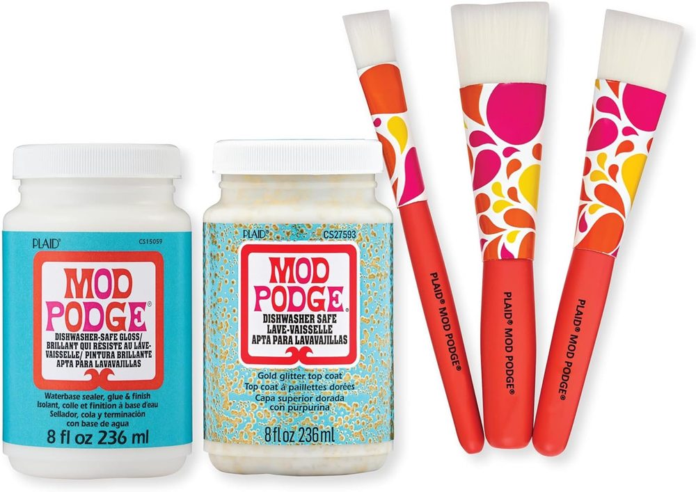 Dishwasher Safe Set with Bristle Brushes — Mod Podge, view 2