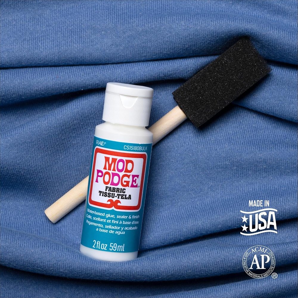 Fabric Finish Kit with Foam Brush — Mod Podge, view 3
