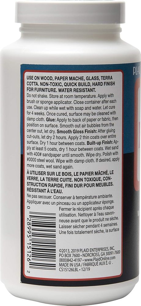 Furniture Gloss Finish, 16 oz — Mod Podge, view 3