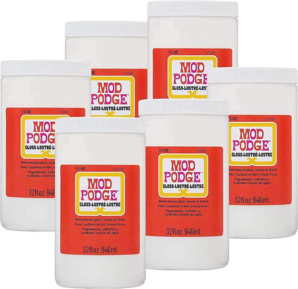 Gloss Finish 32 oz, Six-Bottle Case — Mod Podge, view 2