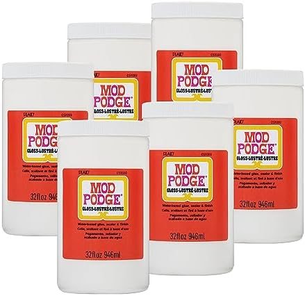 Gloss Finish 32 oz, Six-Bottle Case — Mod Podge