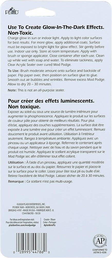 Glow-in-the-Dark Sealer, 4 oz — Mod Podge, view 3