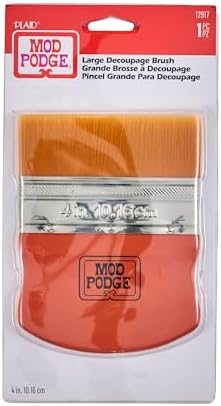 Gold Taklon Brush Applicator, 4 Inch — Mod Podge