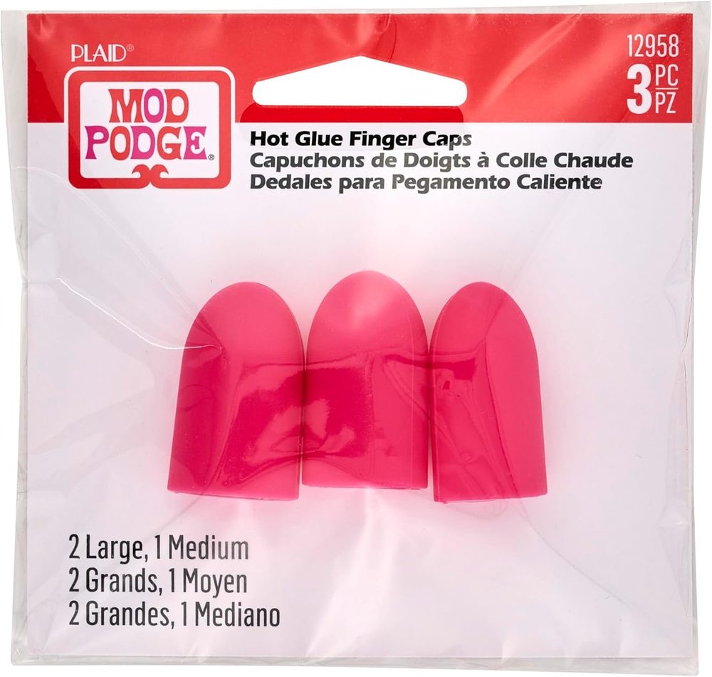 Hot Glue Gun Finger Caps — Mod Podge, view 2