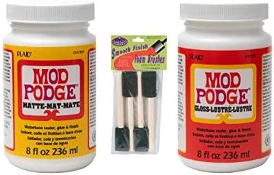 Matte and Gloss Kit with Foam Brushes — Mod Podge