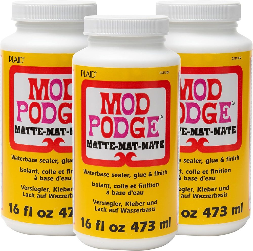 Matte Finish 16 oz, Three-Bottle Pack β Mod Podge, view 2