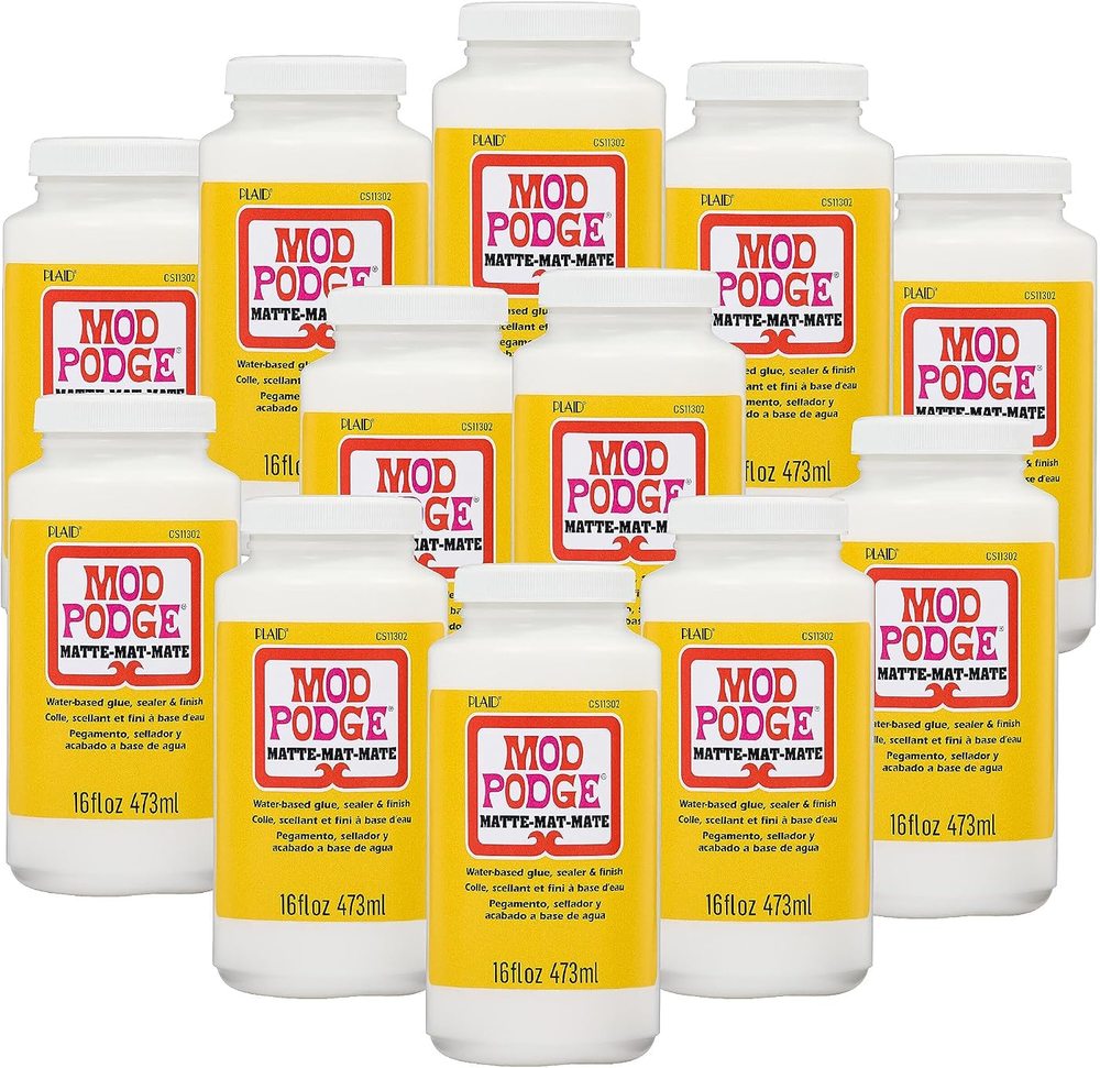 Matte Finish 16 oz, Twelve-Bottle Case β Mod Podge, view 2