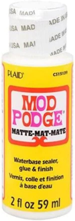 Matte Finish, 2 oz Craft Bottle — Mod Podge, view 2