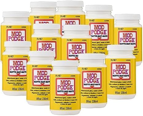 Matte Finish 8 oz, Twelve-Bottle Case — Mod Podge
