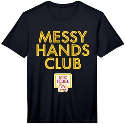 Messy Hands Club Performance Tee — Mod Podge
