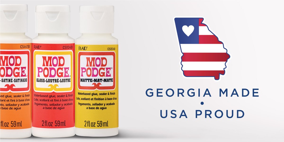 Georgia made, USA proud — Mod Podge