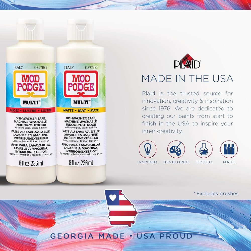 Multi Gloss and Matte Kit with Brushes — Mod Podge, view 5