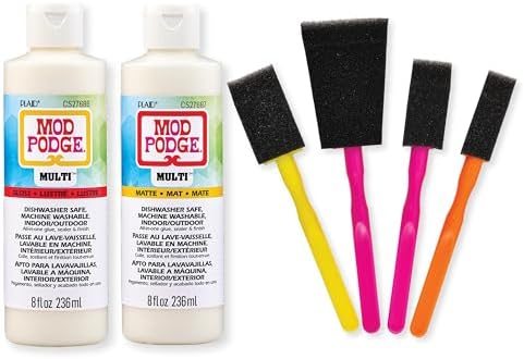 Multi Gloss and Matte Kit with Brushes — Mod Podge