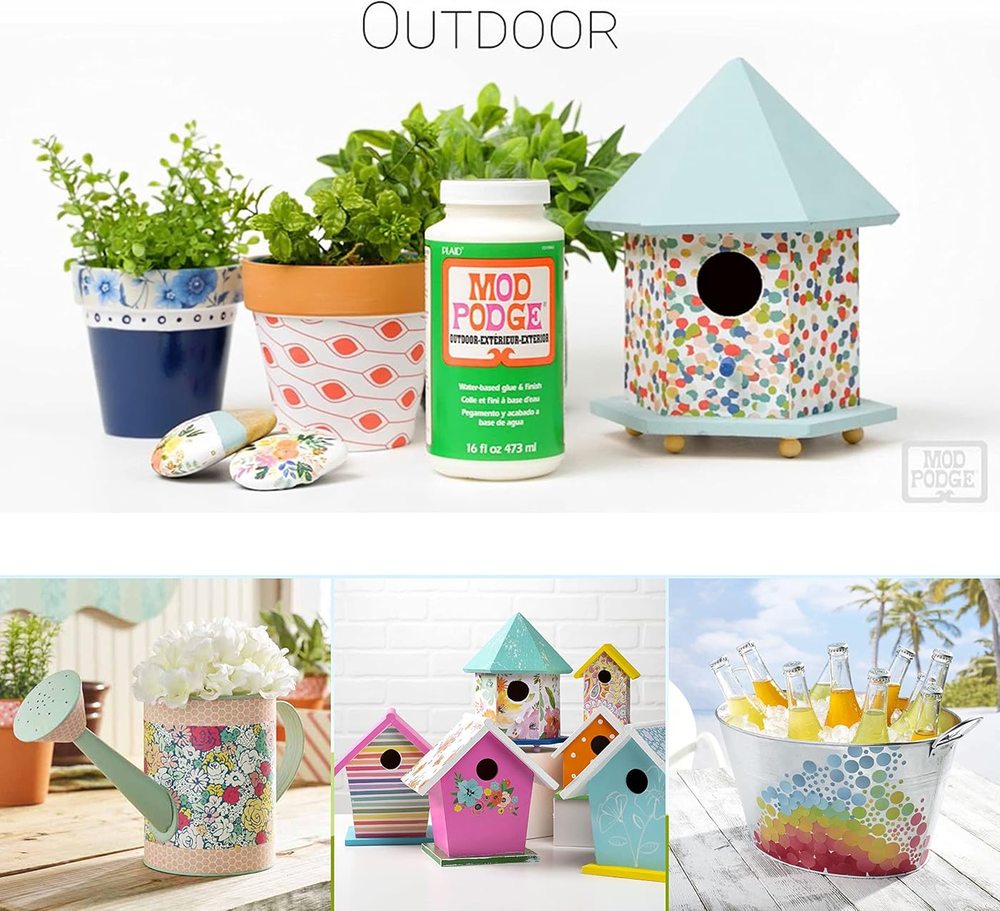 Outdoor Sealer and Finish, 8 oz — Mod Podge, view 5