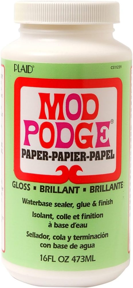 Paper Gloss Finish, 16 oz — Mod Podge, view 2