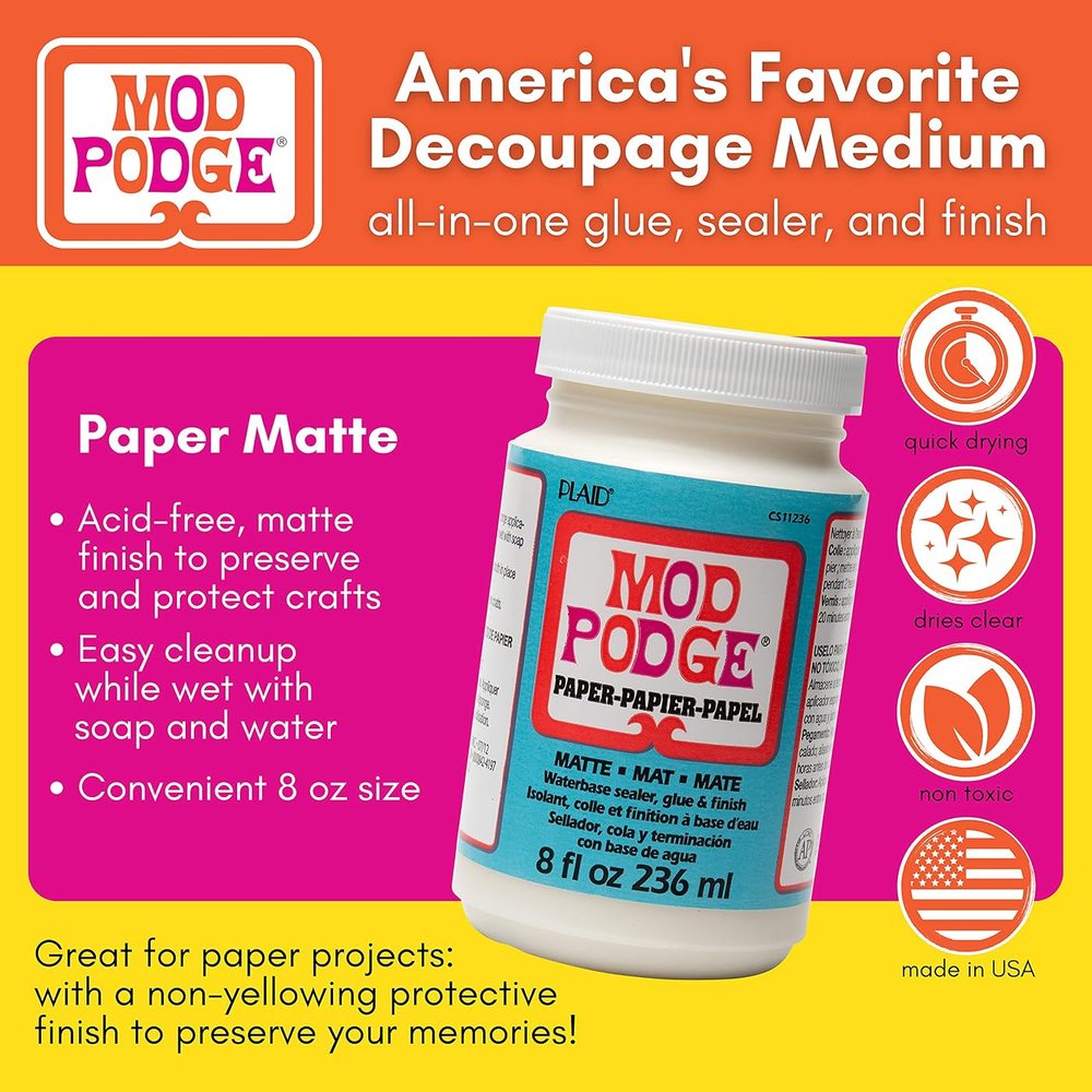Paper Matte Finish, 8 oz — Mod Podge, view 3