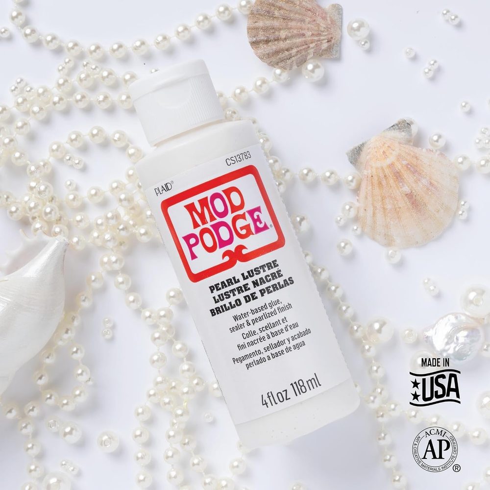 Pearl Lustre Finish, 4 oz — Mod Podge, view 3