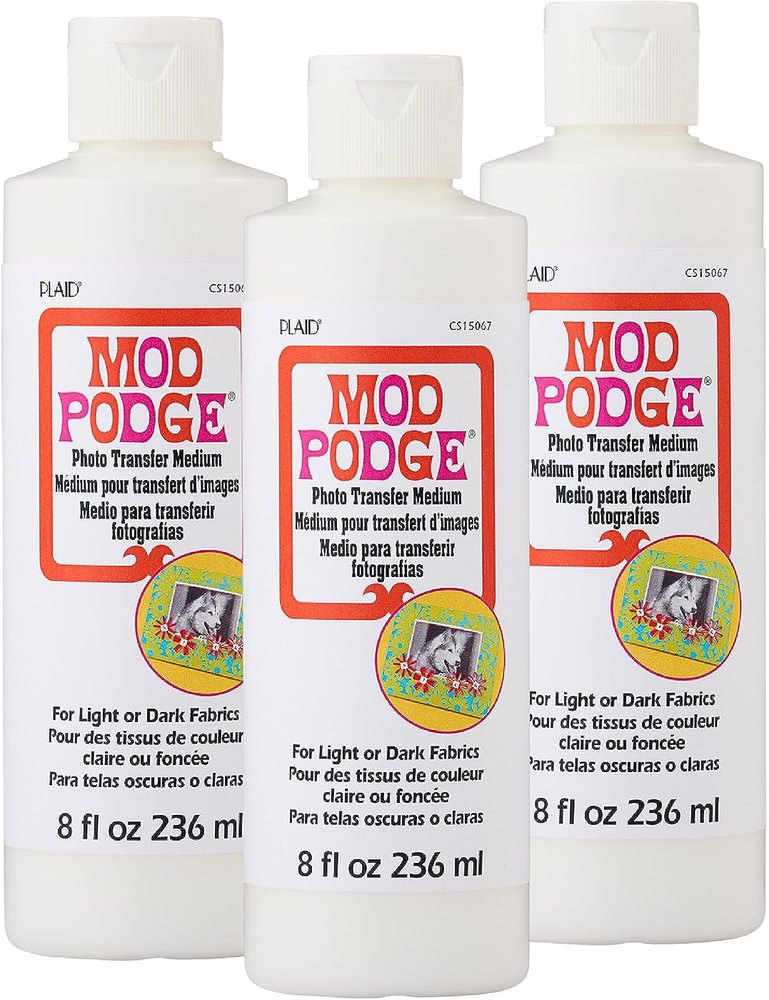 Photo Transfer Medium 8 oz, Three-Bottle Pack — Mod Podge, view 2