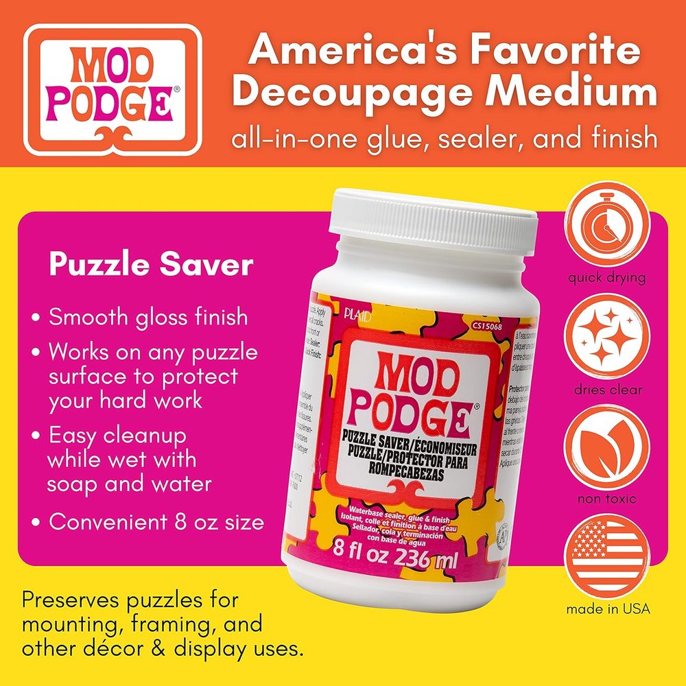 Puzzle Saver, 8 oz — Mod Podge, view 3