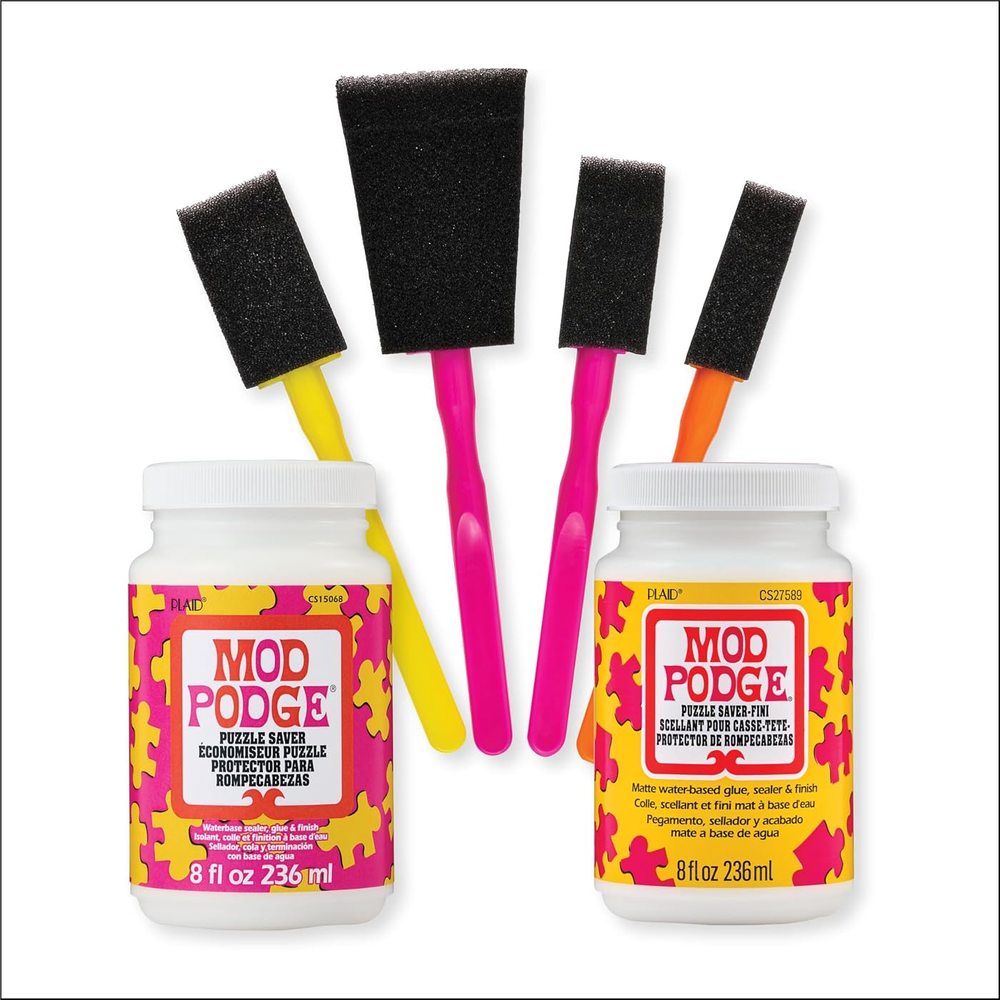 Puzzle Saver Kit with Foam Brushes — Mod Podge, view 2