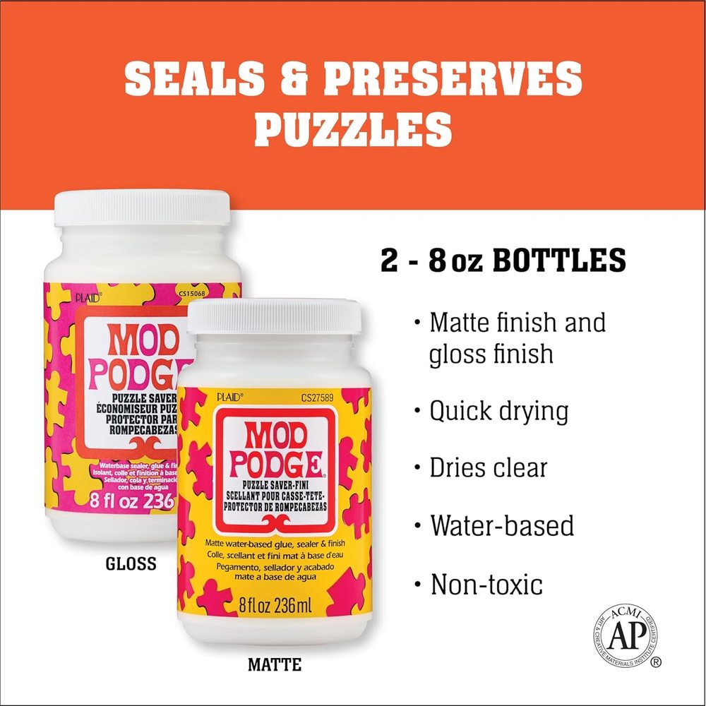 Puzzle Saver Kit with Foam Brushes — Mod Podge, view 4