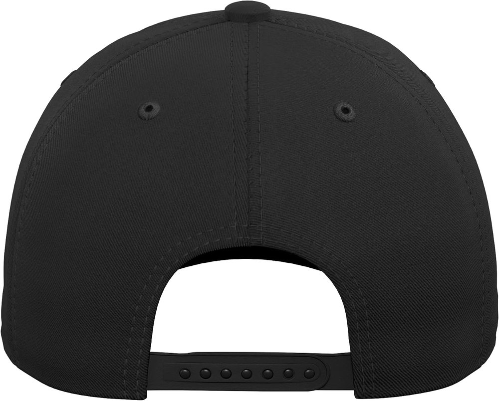 Retro Floral Baseball Hat, Black — Mod Podge, view 3