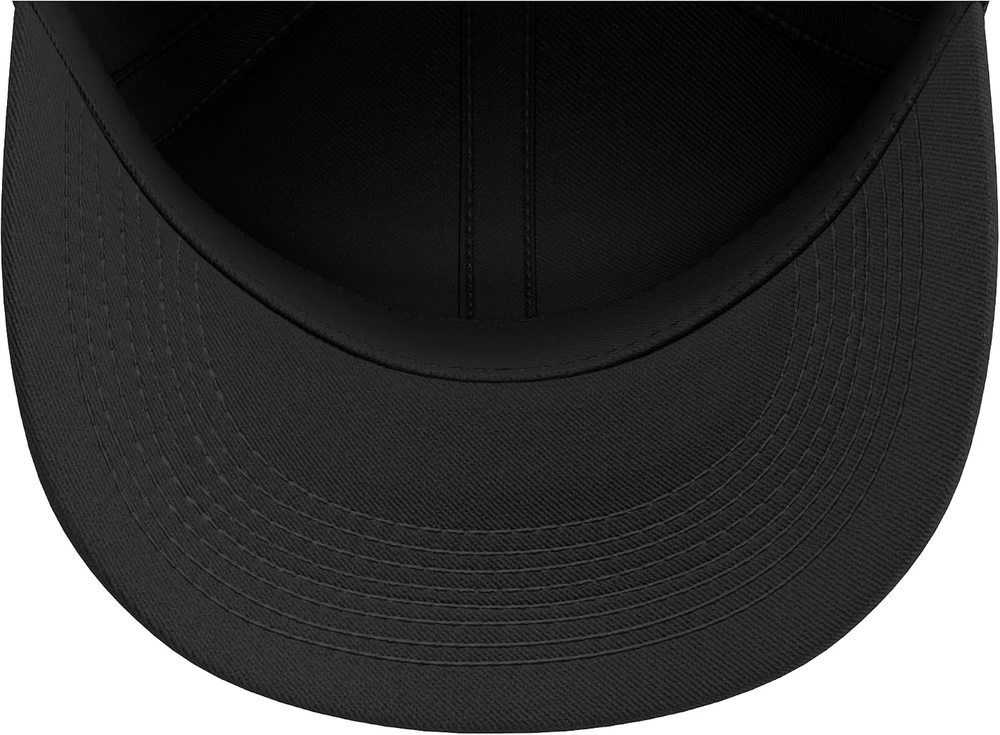 Retro Floral Baseball Hat, Black — Mod Podge, view 4