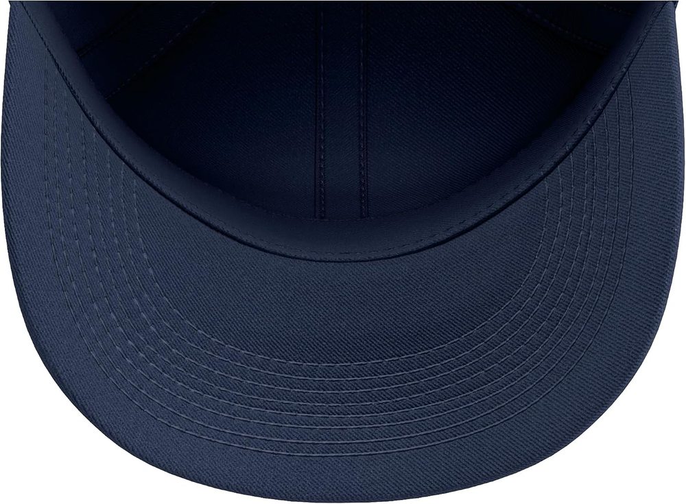 Retro Floral Baseball Hat, Navy Blue — Mod Podge, view 4