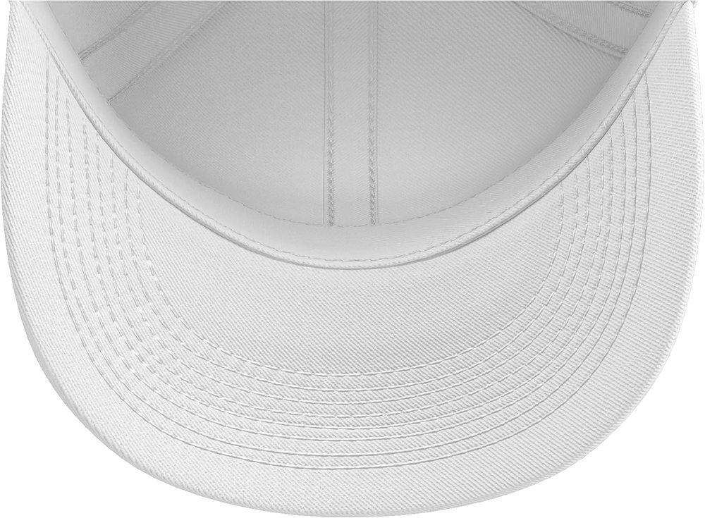 Retro Floral Baseball Hat, White — Mod Podge, view 5