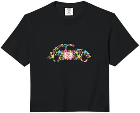 Retro Floral Crop Top — Mod Podge