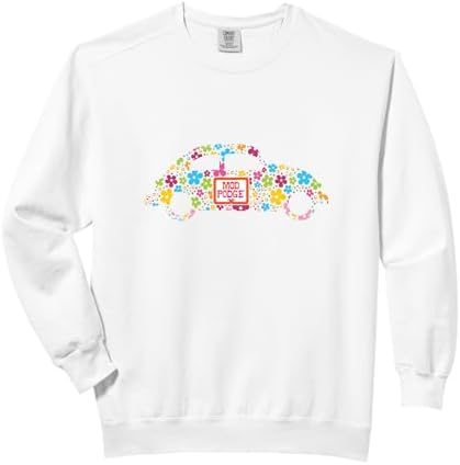 Retro Floral Heavyweight Sweatshirt — Mod Podge