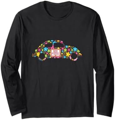 Retro Floral Long Sleeve Tee — Mod Podge