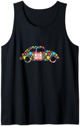 Retro Floral Tank Top — Mod Podge