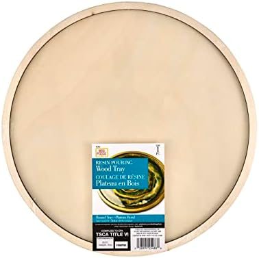 Round Wood Pouring Tray, 12 Inch — Mod Podge