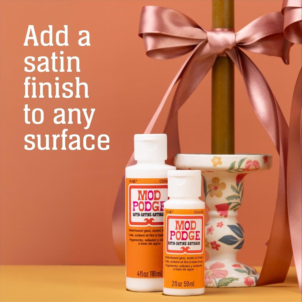 Satin Waterbased Finish, 4 oz — Mod Podge, view 4