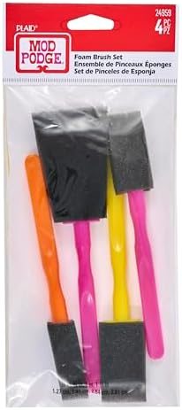 Scrapbooking Foam Brush Set, Four Pieces — Mod Podge
