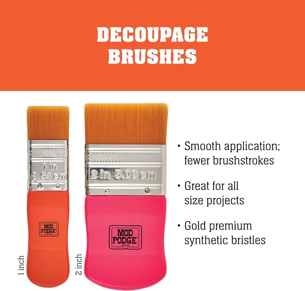 Small Brush Set, Two Pieces — Mod Podge, view 4
