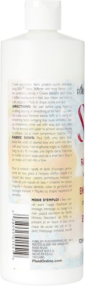 Stiffy Fabric Stiffener, Clear — Mod Podge, view 3