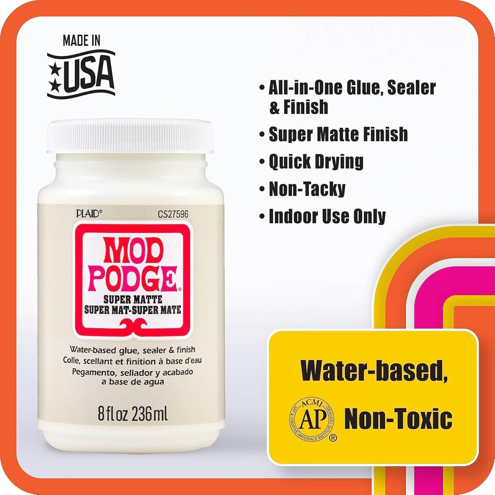 Super Matte All-in-One, 8 oz — Mod Podge, view 4