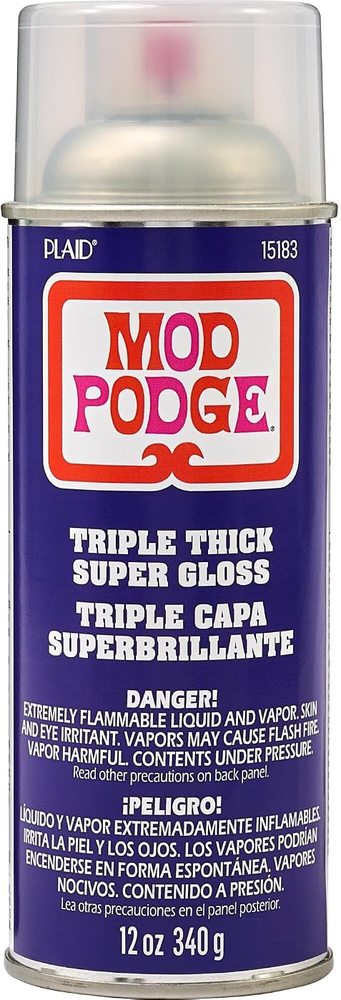 Triple Thick Super Gloss Spray, 12 oz — Mod Podge, view 2