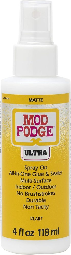 Ultra Matte Spray Sealer, 4 oz — Mod Podge, view 2
