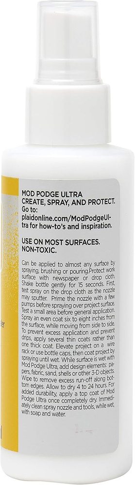 Ultra Matte Spray Sealer, 4 oz — Mod Podge, view 3
