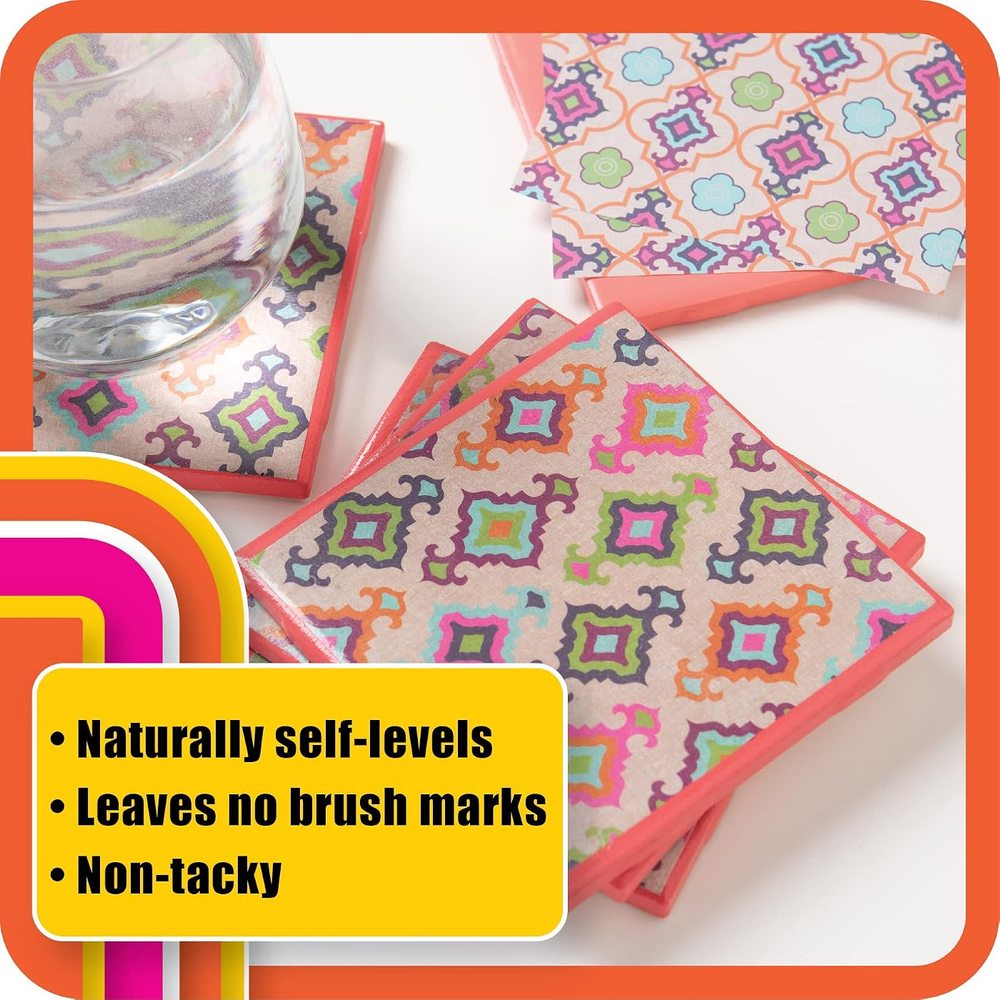 Ultra Satin Glue and Sealer, 4 oz — Mod Podge, view 4