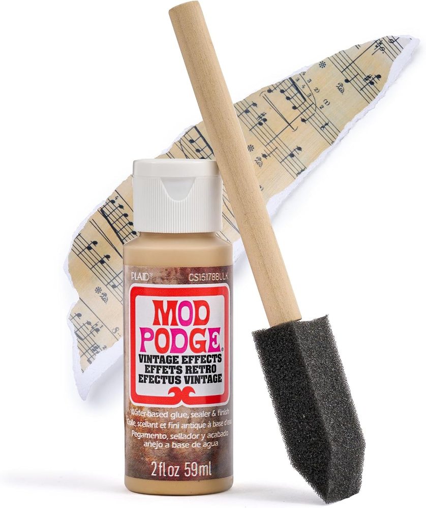 Vintage Effects Kit with Foam Brush — Mod Podge, view 2